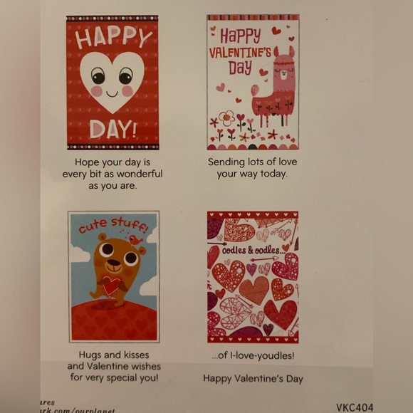 NWT Set of Valentines Day Hallmark Greeting Cards Snoopy and Assorted 18 Cards - Picture 6 of 11